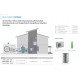 6 kW-os Levegő-Víz hőszivattyús rendszer fűtésre, hűtésre, komplett beüzemeléssel   