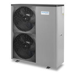 Domusa Dual Clima HT 16 kW-os 1 fázisú magas hőmérsékletű levegő-víz hőszivattyú (fűtő-hűtő, melegvíz előállítás)