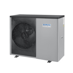 Domusa Dual Clima HT 9 kW-os 1 fázisú magas hőmérsékletű levegő-víz hőszivattyú (fűtő-hűtő, melegvíz funkció)