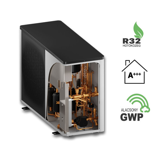 Domusa Dual Clima R 12 kW-os 1 fázisú (fűtő-hűtő-melegvíz funkció)