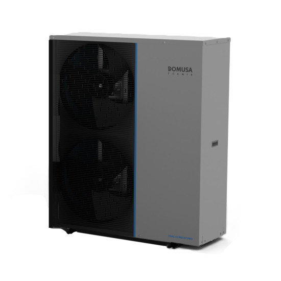 Domusa Dual Clima HTT 16 kW-os 3 fázisú magas hőmérsékletű levegő-víz hőszivattyú (fűtő-hűtő, melegvíz funkció)