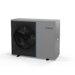 Domusa Dual Clima HT PRO 6 kW-os 1 fázisú magas hőmérsékletű levegő-víz hőszivattyú (fűtő-hűtő, melegvíz funkció)