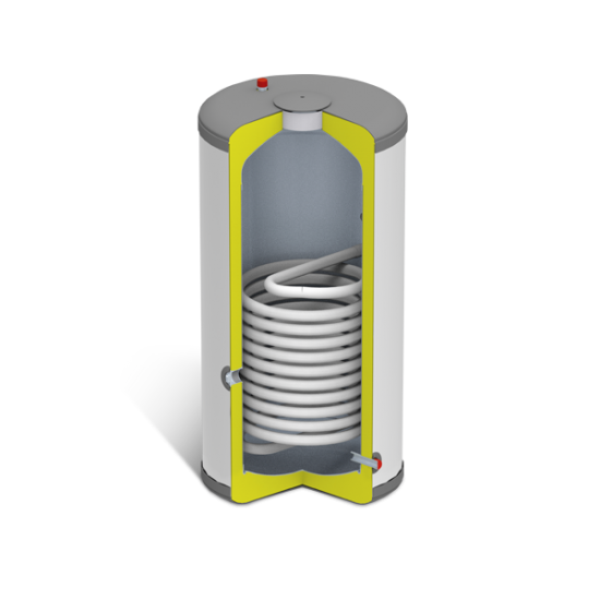 Domusa SANIT HE 150 saválló használati melegvíz tartály 1 hőcserélővel  