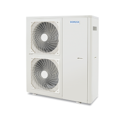 Domusa Dual Clima R 16 kW-os 1 fázisú levegő-víz hőszivattyú (fűtő-hűtő, melegvíz funkció)