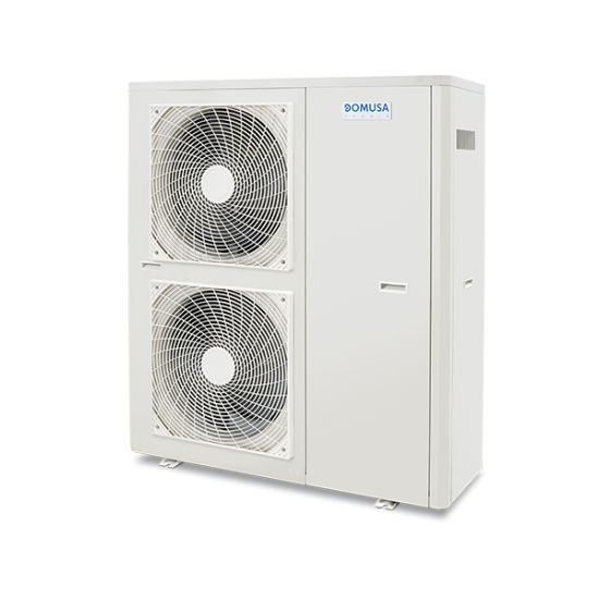 Domusa Dual Clima R 16 kW-os 1 fázisú levegő-víz hőszivattyú (fűtő-hűtő, melegvíz előállítás)